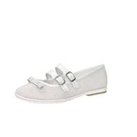 Asso Bambine e ragazze Ballerine AG-17843 Bianco