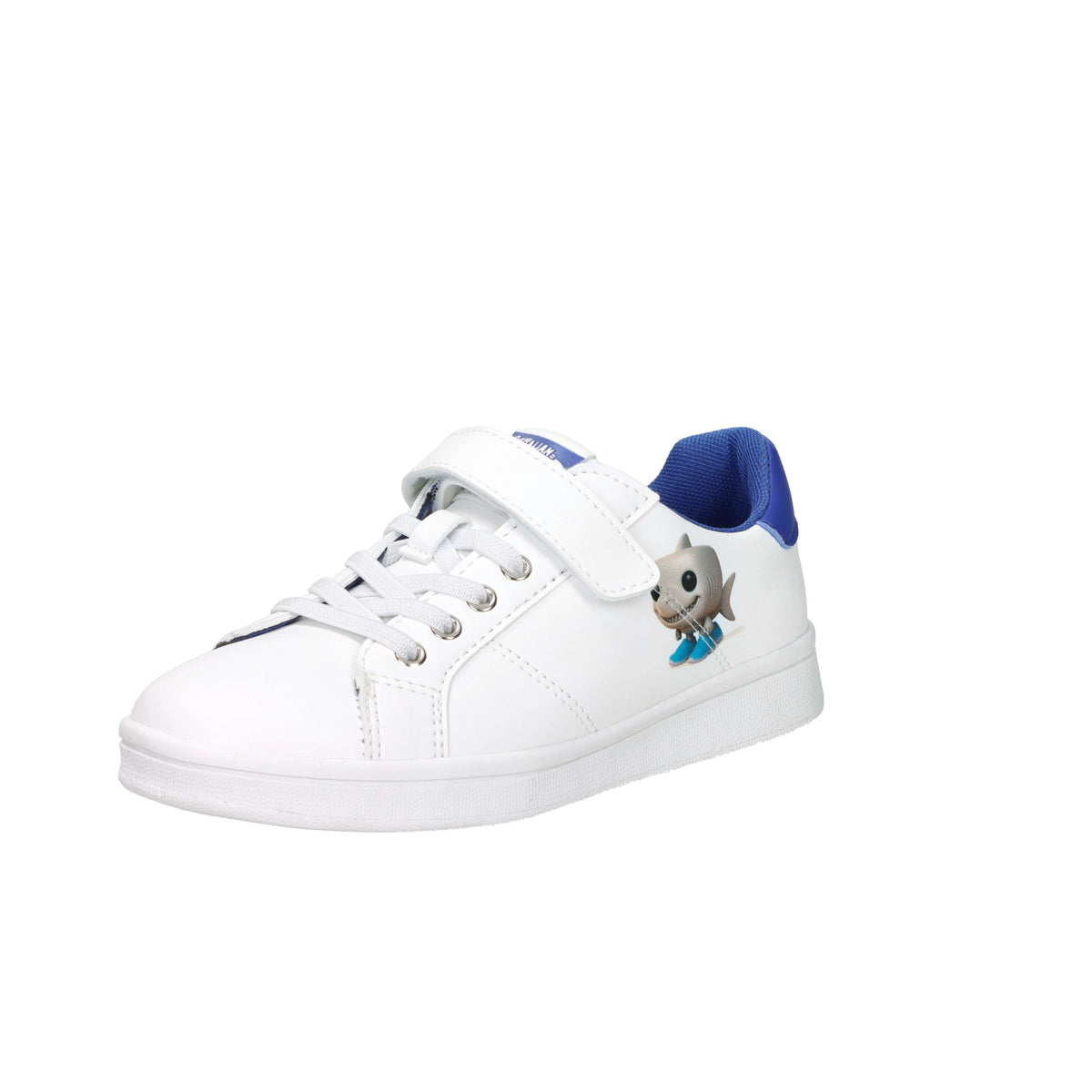 Skifidol Enfants et garçons Sneakers SK020 Blanc/Bleu