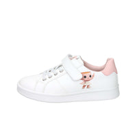 Skifidol Bambine e ragazze Sneakers SK020 Bianco/Rosa
