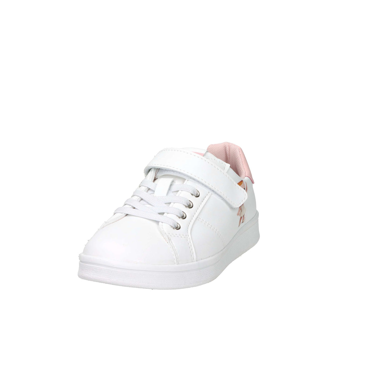 Skifidol Bambine e ragazze Sneakers SK020 Bianco/Rosa