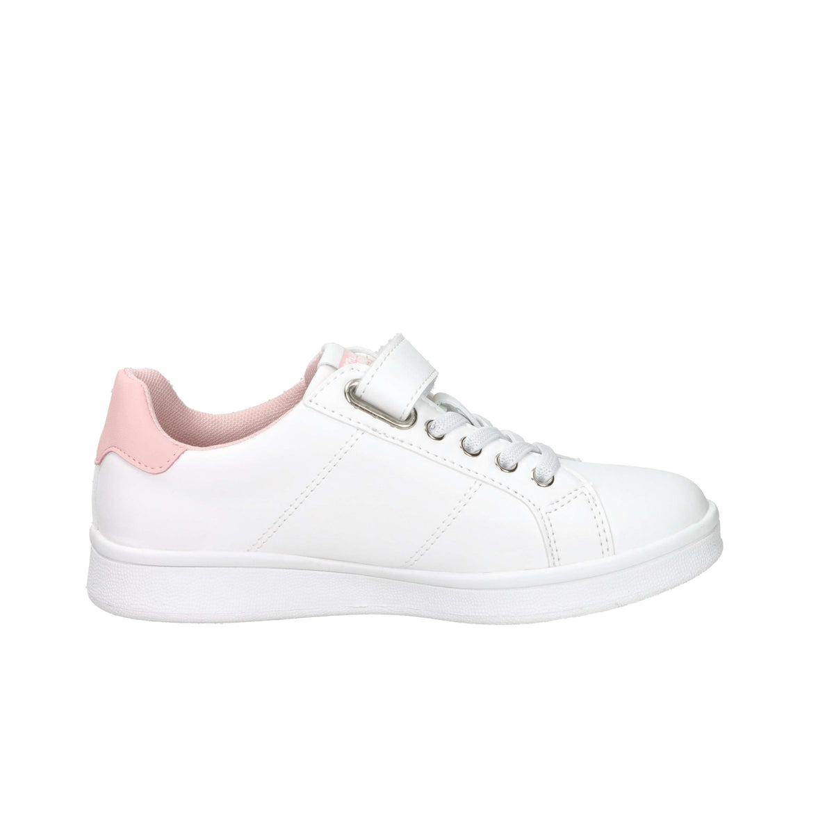 Skifidol Bambine e ragazze Sneakers SK020 Bianco/Rosa