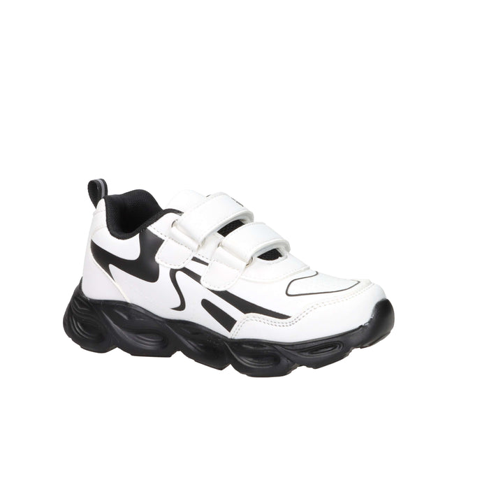 Skifidol Bambini e ragazzi Sneakers SK190 Bianco/Nero