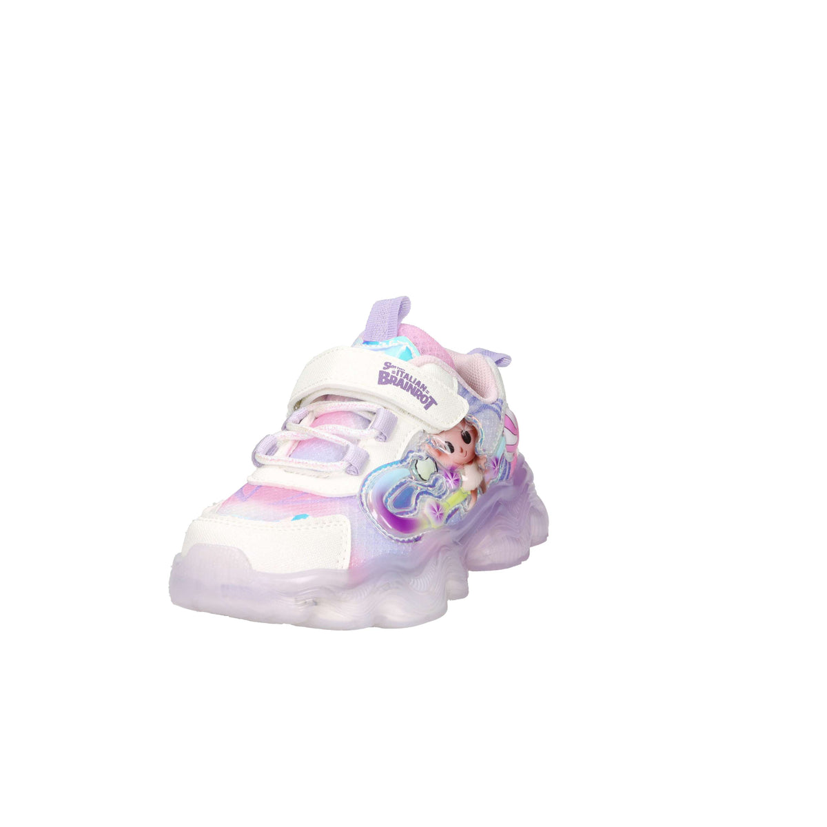 Skifidol Filles et adolescentes Sneakers SK230 Blanc/Rose