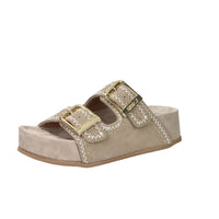 Colors Of California Donna Ciabatta con zeppa HC.DUNE08 Taupe