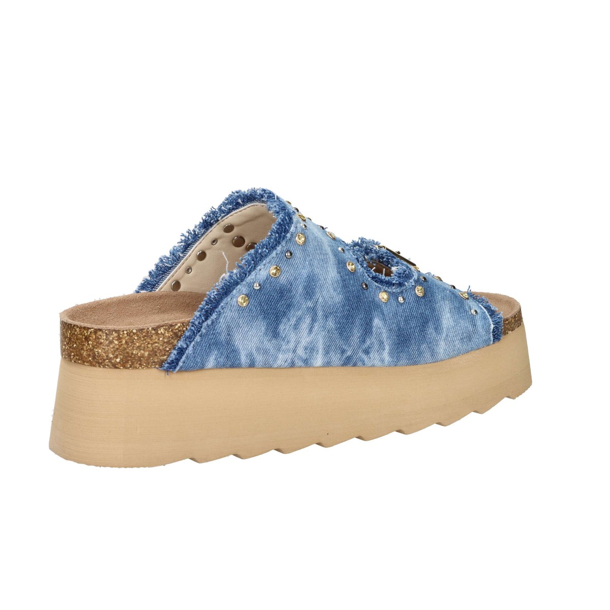 Colors Of California Donna Ciabatta con zeppa HC.BES41N Jeans