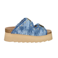 Colors Of California Donna Ciabatta con zeppa HC.BES41N Jeans