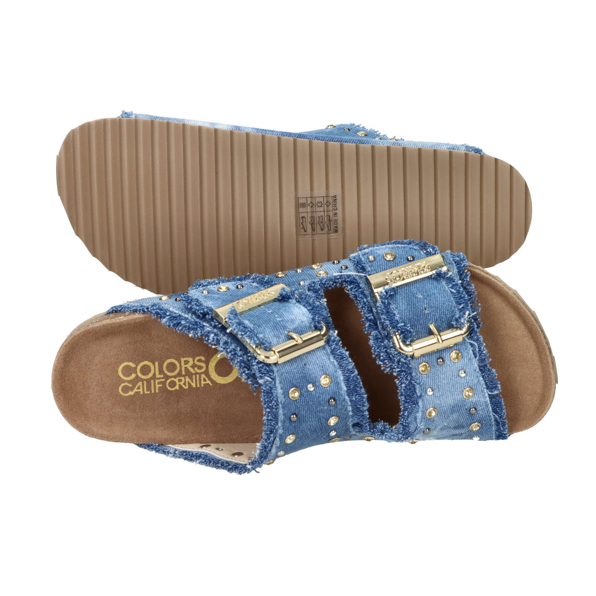 Colors Of California Donna Ciabatta bassa HC.BIO406NN Jeans