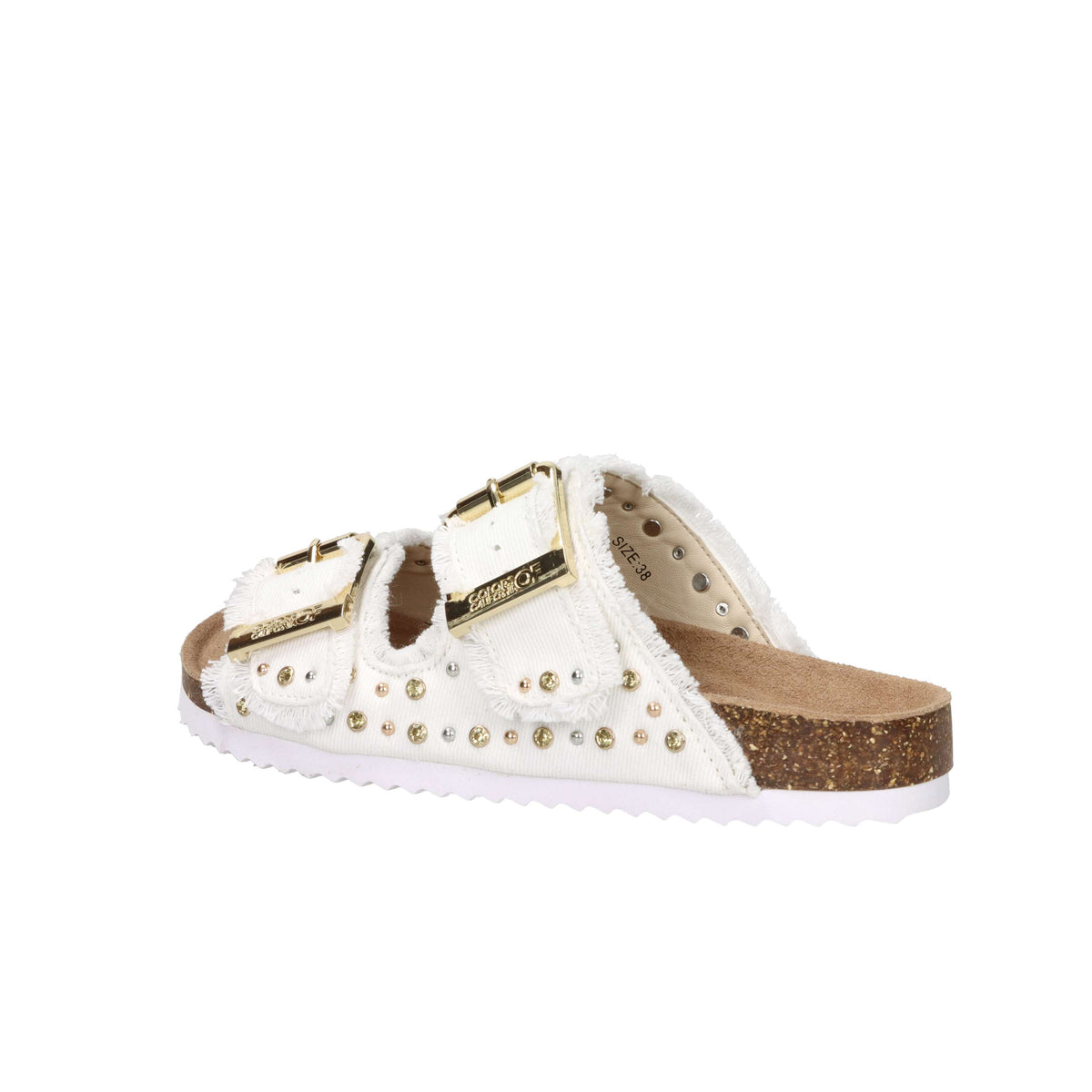 Colors Of California Donna Ciabatta bassa HC.BIO406MM Bianco