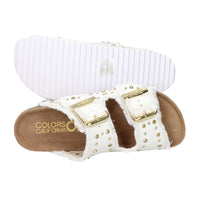 Colors Of California Donna Ciabatta bassa HC.BIO406MM Bianco