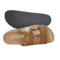 Colors Of California Donna Ciabatta bassa HC.BIO607 Cuoio