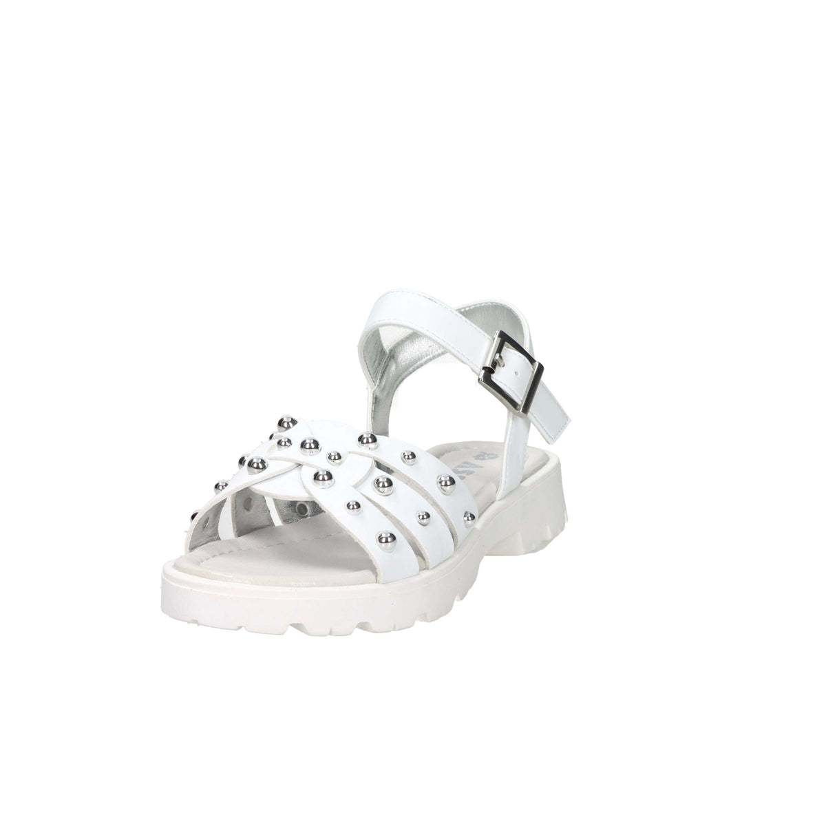 Asso Girls' and Babies' Sandal AG-17942 White