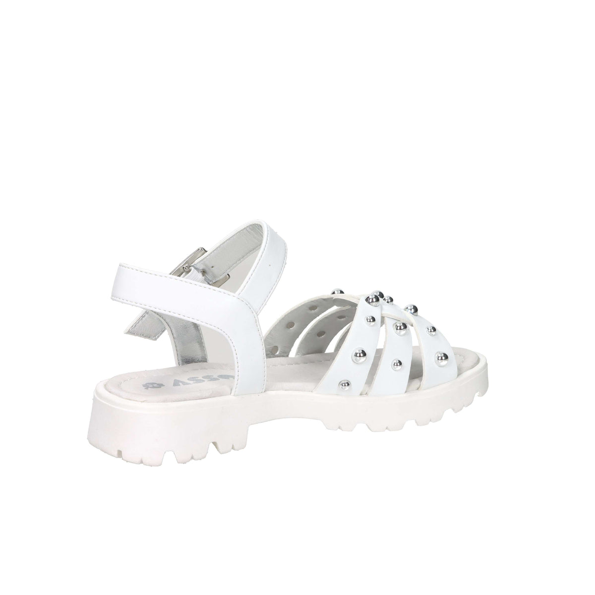 Asso Girls' and Babies' Sandal AG-17942 White