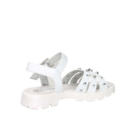 Asso Girls' and Babies' Sandal AG-17942 White