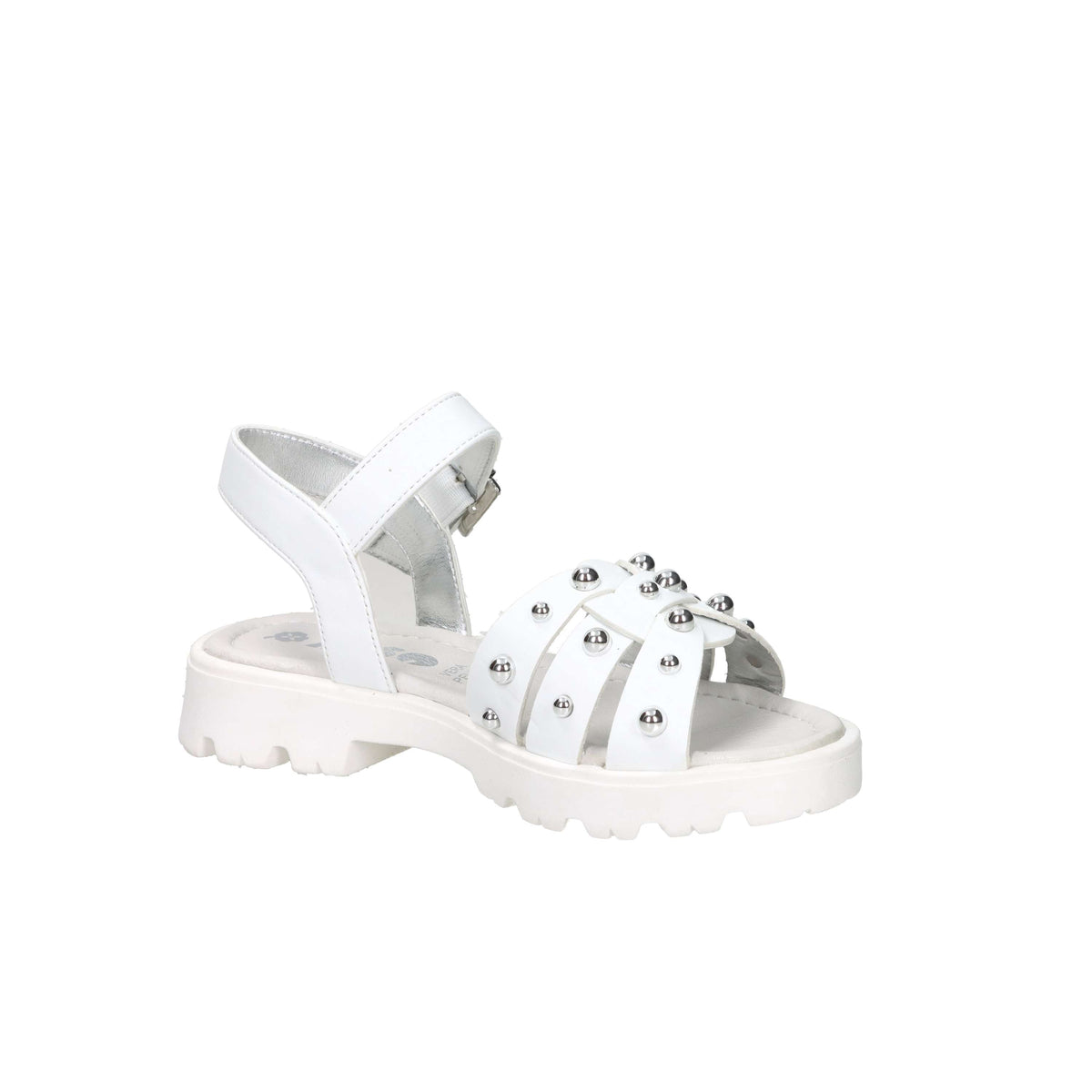 Asso Girls' and Babies' Sandal AG-17942 White