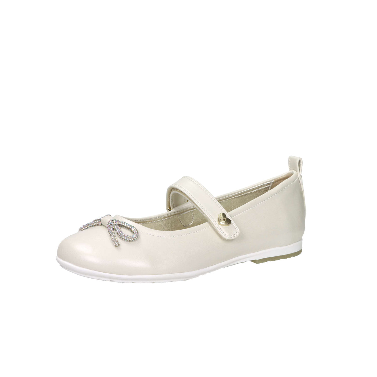 Asso Bambine e ragazze Ballerine AG-17080 Avorio