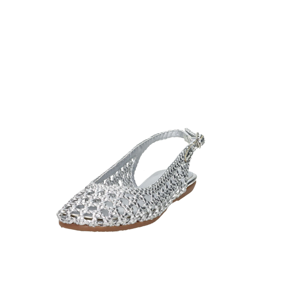 Asso Girls Slingback AG-18043 Silver