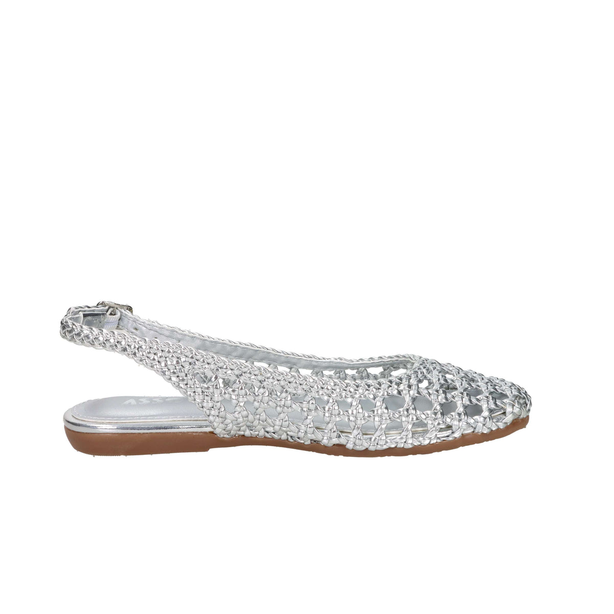 Asso Girls Slingback AG-18043 Silver