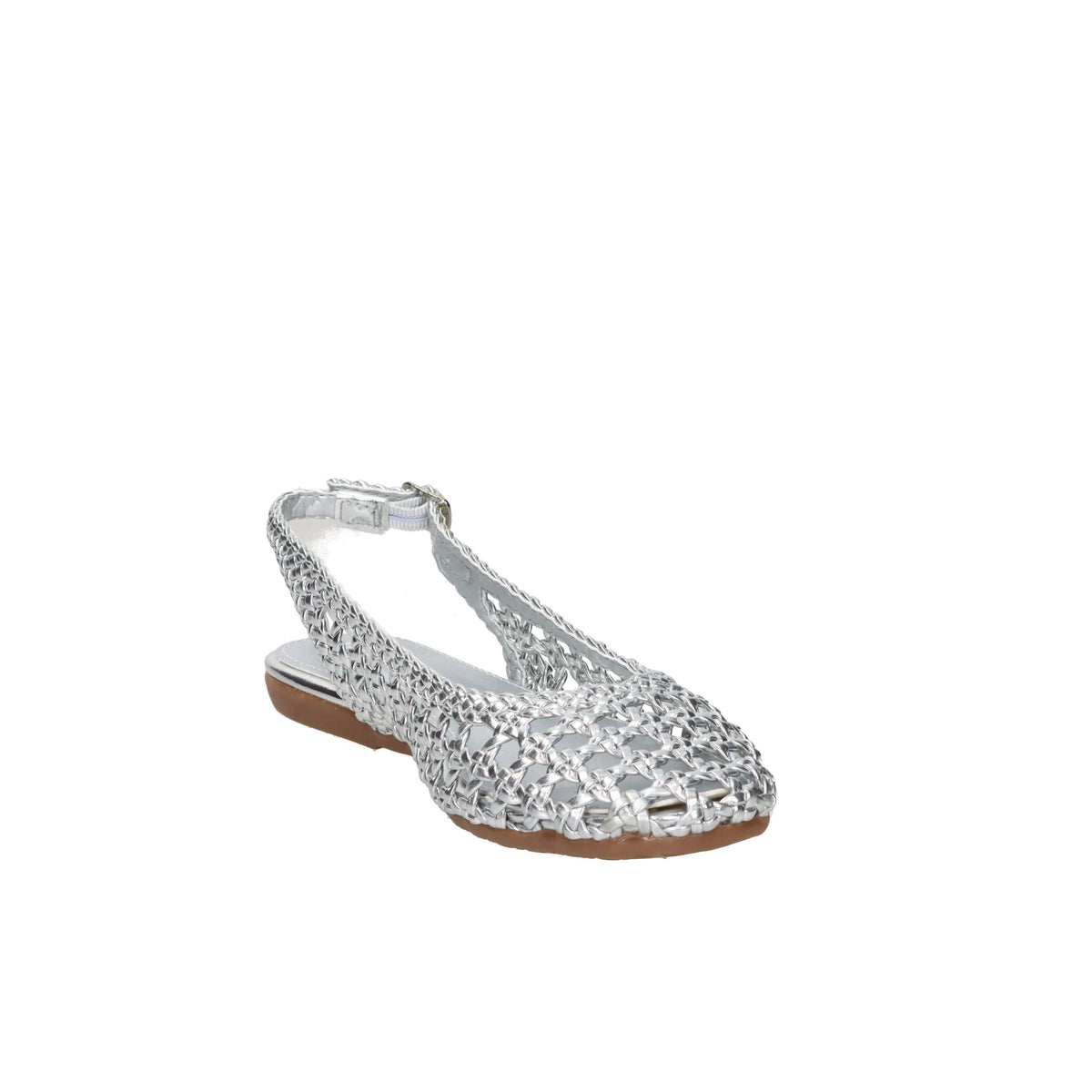 Asso Girls Slingback AG-18043 Silver