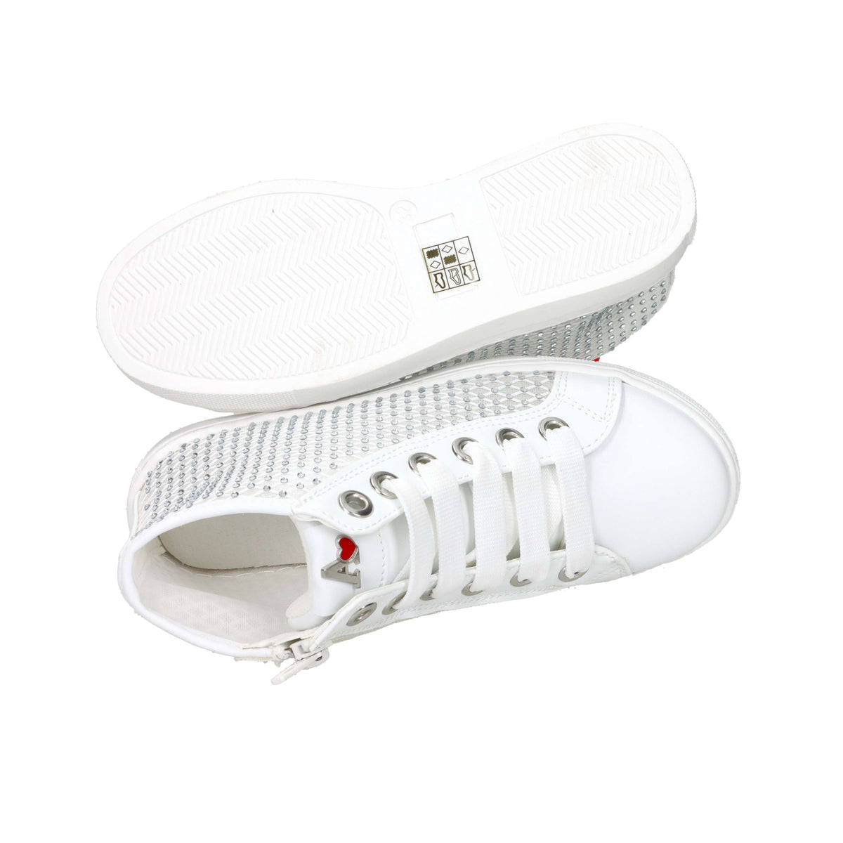 Asso Fille Baskets AG-17805 Blanc