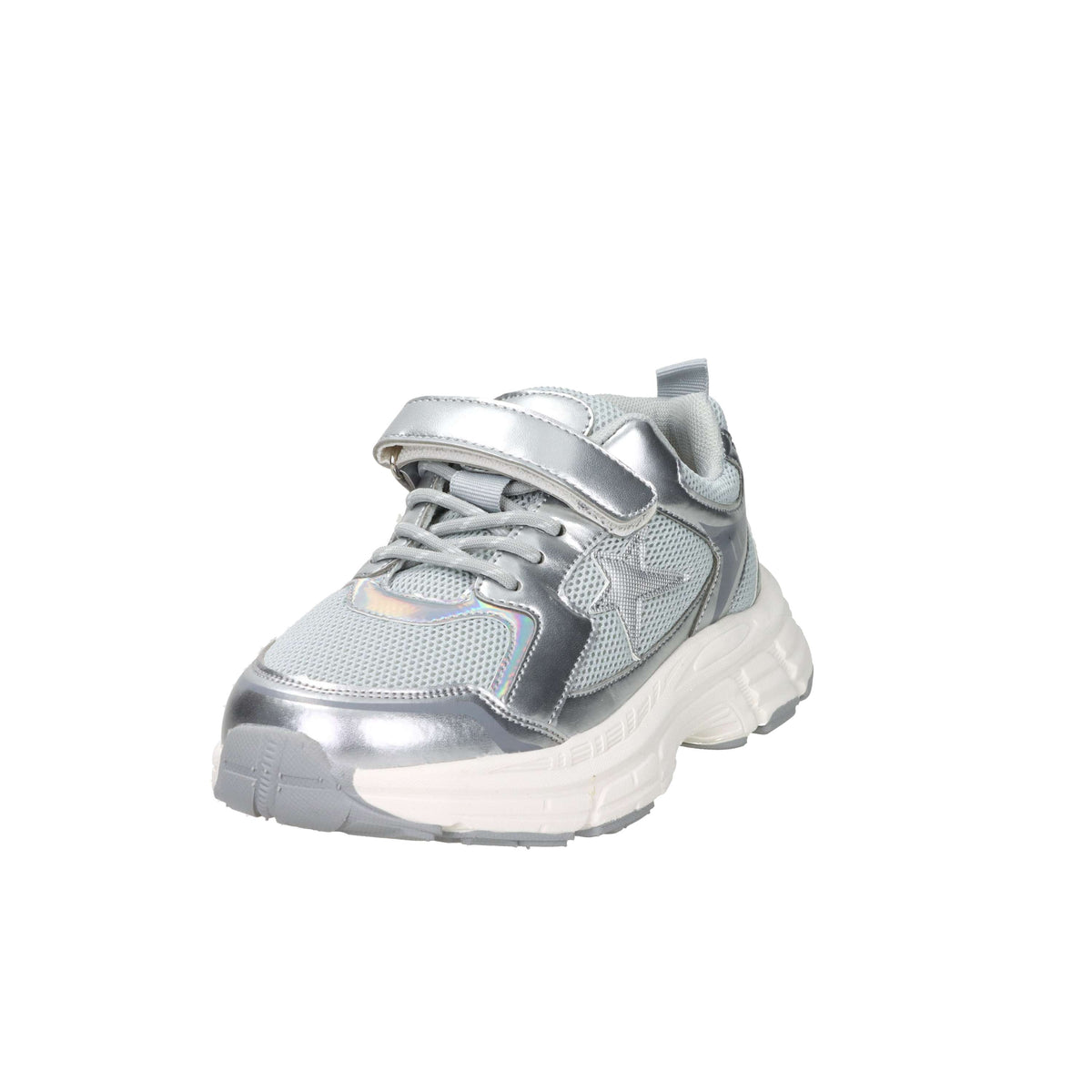 Asso Girls' Sneakers AG-18030 Silver