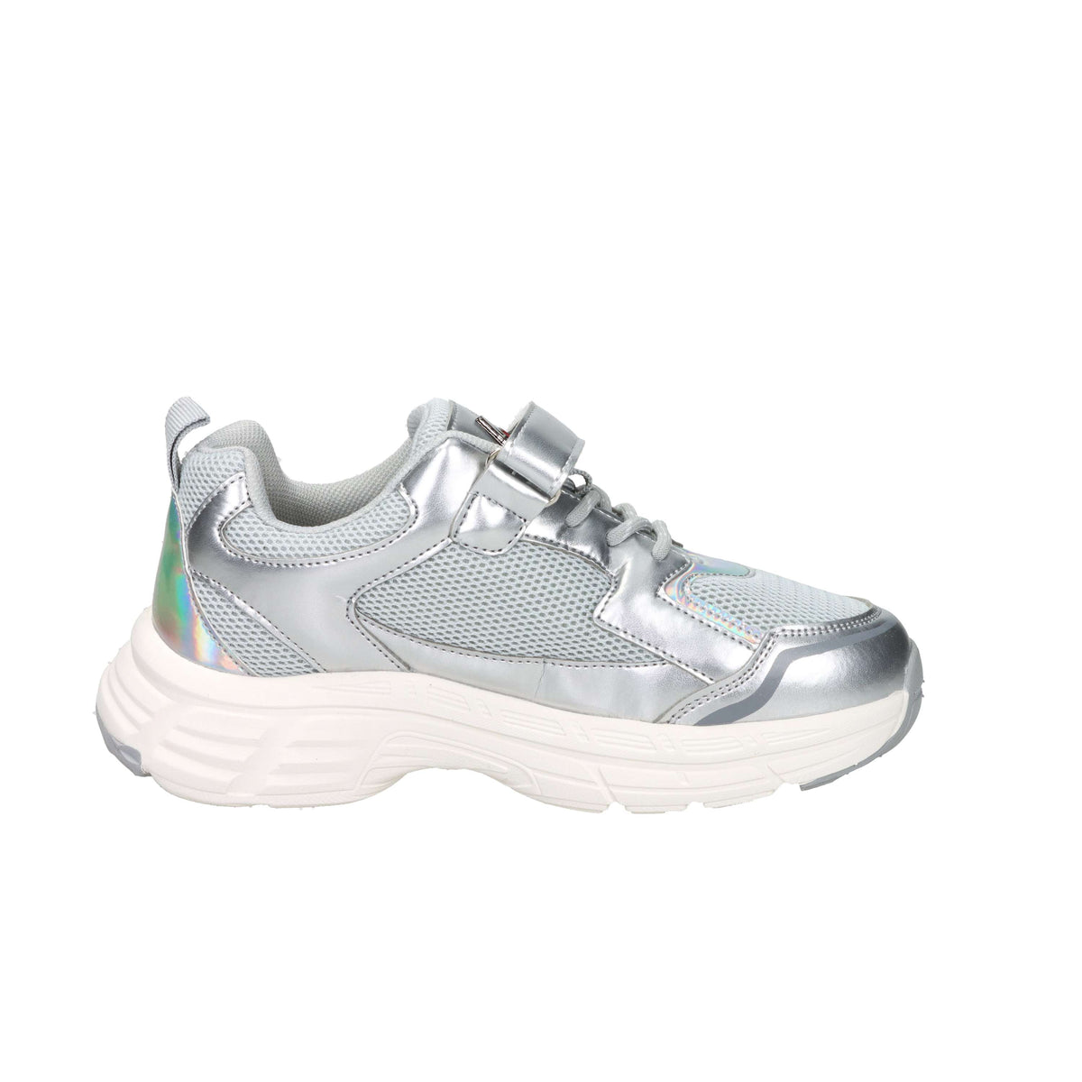 Asso Girls' Sneakers AG-18030 Silver