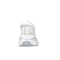 Asso Enfants et filles Baskets AG-18030 Blanc/Argent