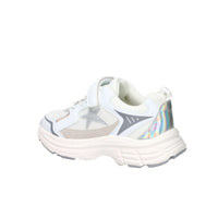 Asso Enfants et filles Baskets AG-18030 Blanc/Argent
