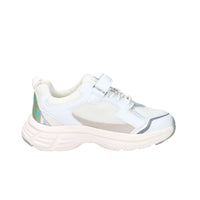 Asso Enfants et filles Baskets AG-18030 Blanc/Argent