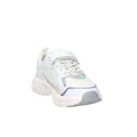 Asso Enfants et filles Baskets AG-18030 Blanc/Argent