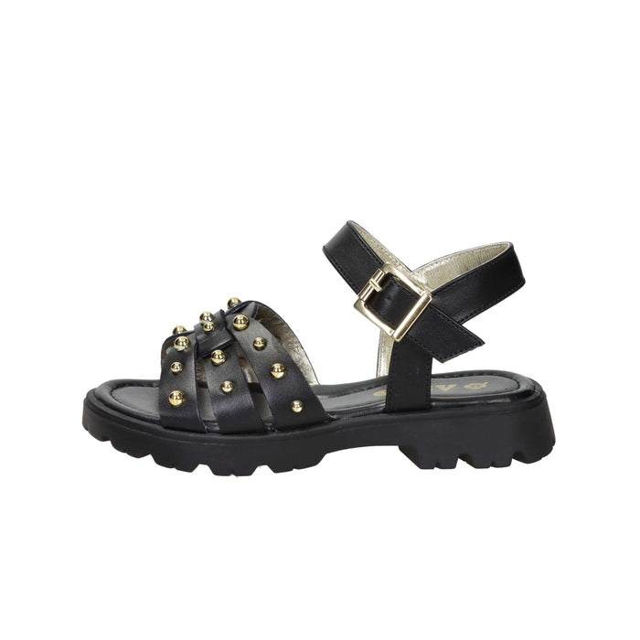 Asso Mädchen Sandale AG-17942 Schwarz