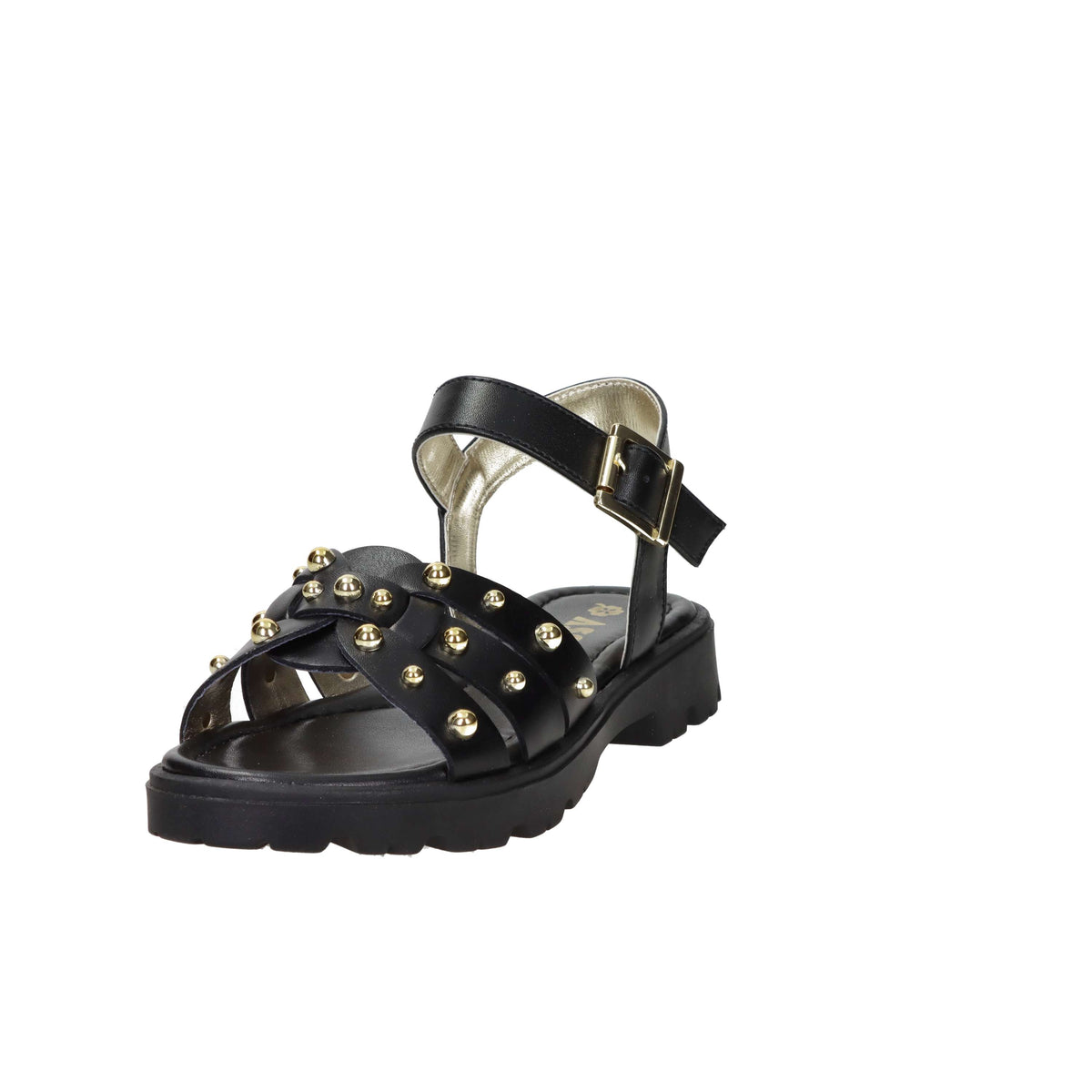 Asso Girls' Sandal AG-17942 Black