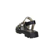Asso Girls' Sandal AG-17942 Black