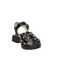 Asso Girls' Sandal AG-17942 Black