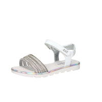 Asso Bambine e ragazze Sandalo AG-17900 Bianco/Argento