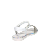 Asso Girls' Sandal AG-17900 White/Silver