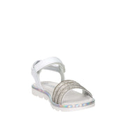 Asso Girls' Sandal AG-17900 White/Silver