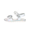Asso Girls' Sandal AG-17904 White/Silver