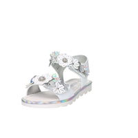 Asso Girls' Sandal AG-17904 White/Silver