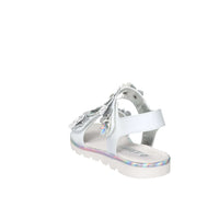 Asso Girls' Sandal AG-17904 White/Silver