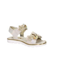 Asso Girls Sandal AG-17904 Platinum