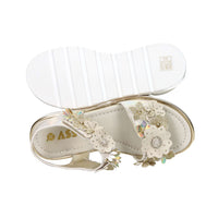 Asso Girls Sandal AG-17904 Platinum