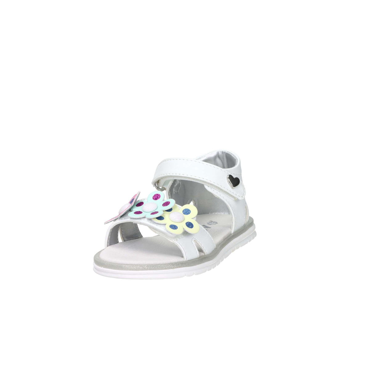 Asso Girls' Sandal AG-17890 White