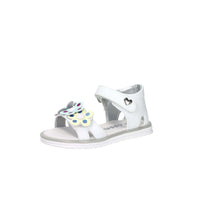 Asso Girls' Sandal AG-17890 White