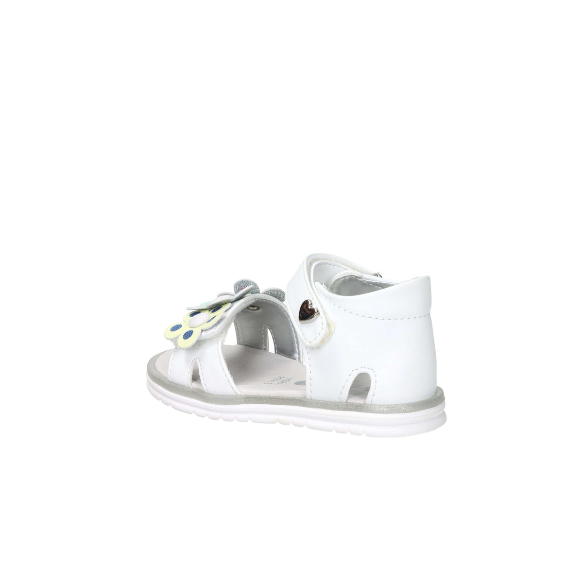 Asso Girls' Sandal AG-17890 White