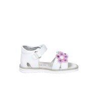 Asso Girls' Sandal AG-17890 White