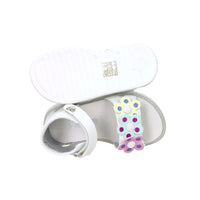 Asso Girls' Sandal AG-17890 White