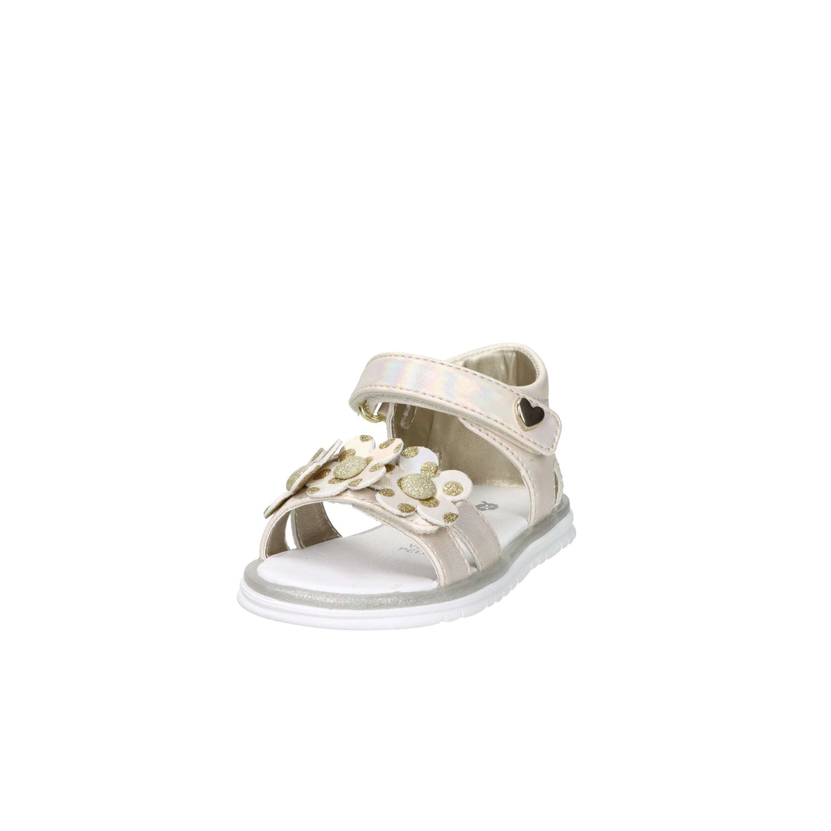 Asso Girls' Sandals AG-17890 Platinum