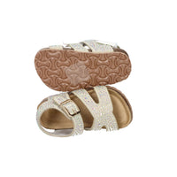 Asso Girls' Sandal AG-17991 Beige
