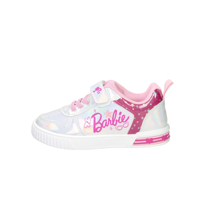 Barbie Enfants et filles Baskets BA003435 Blanc/Fuchsia