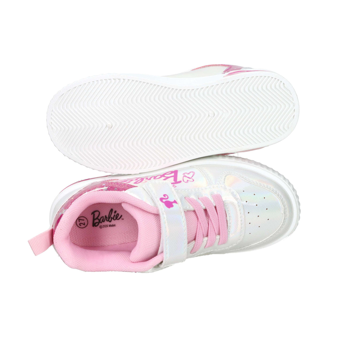 Barbie Bambine e ragazze Sneakers BA003435 Bianco/Fucsia